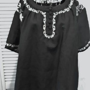 CAROL LITTLE Peasant Blouse